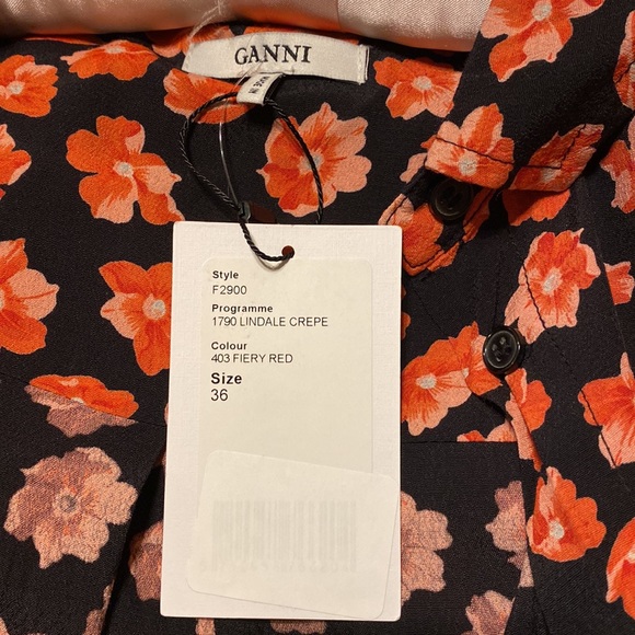 Ganni Top. Brand new with tags on. - Picture 5 of 6